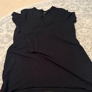 Universal thread Classic Black V-Neck Women's tee dress